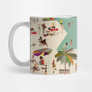 On the beach Mug